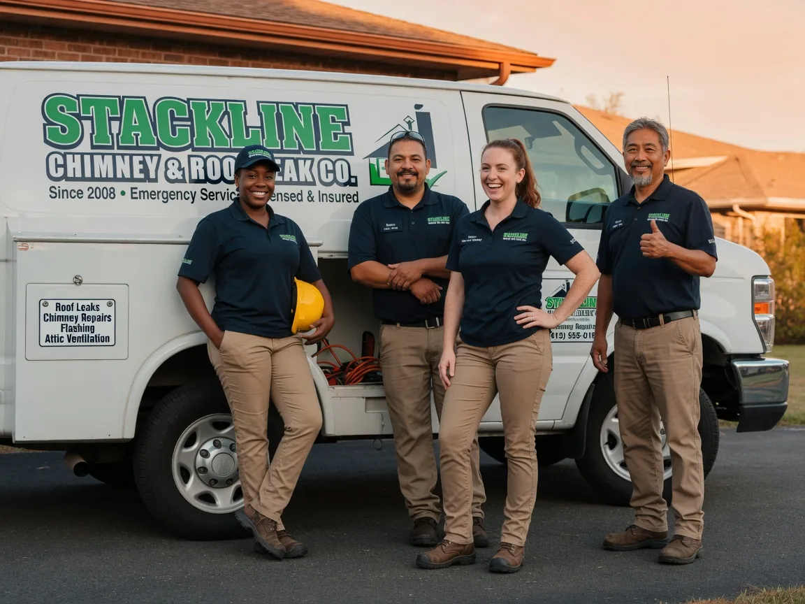 Chimney flashing repair company in Walker, WV